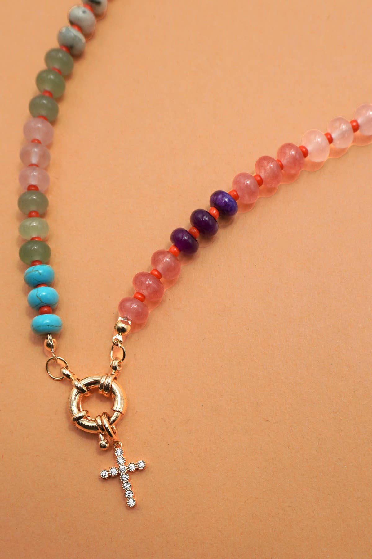 Necklace- Natural Semi-Precious Stone