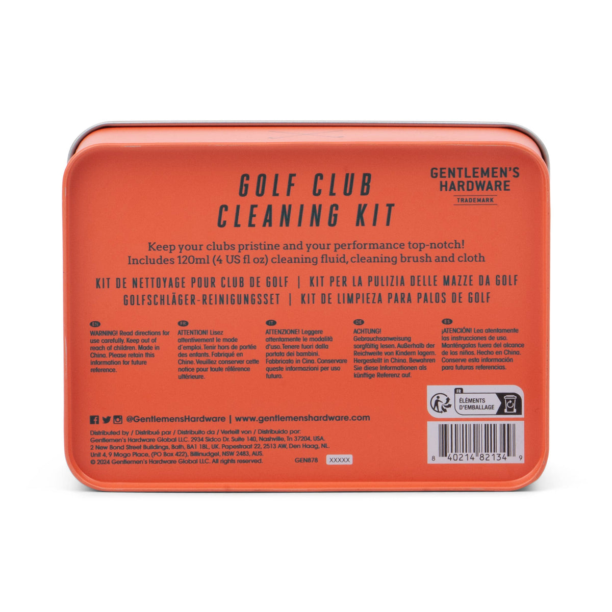 Cleaning Kit - Golf Club