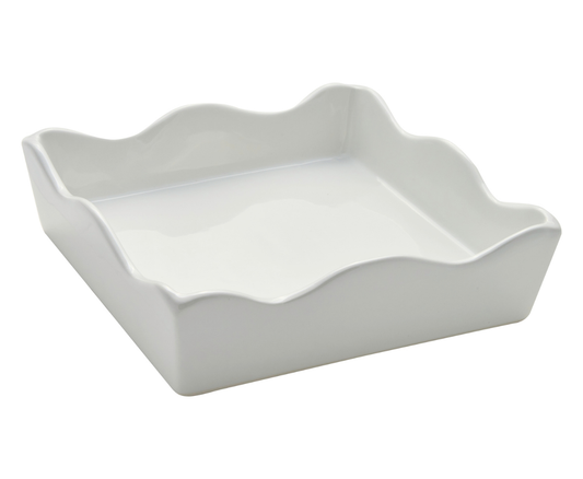 Ceramic Cocktail Napkin Tray