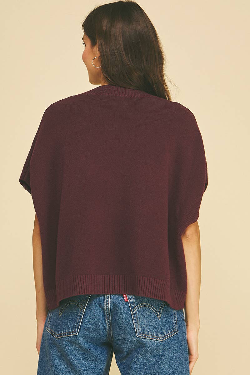 Sweater- Dropped Shoulder
