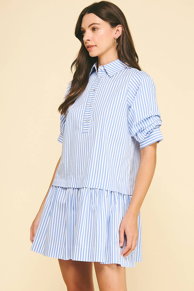 Dress- Striped Mini