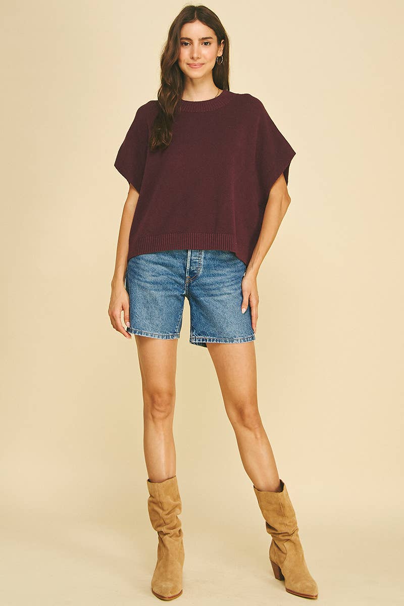 Sweater- Dropped Shoulder
