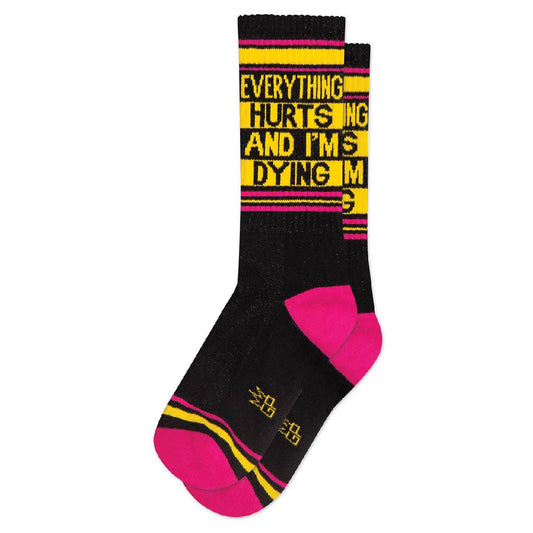 Socks - Everything Hurts and I'm Dying Gym