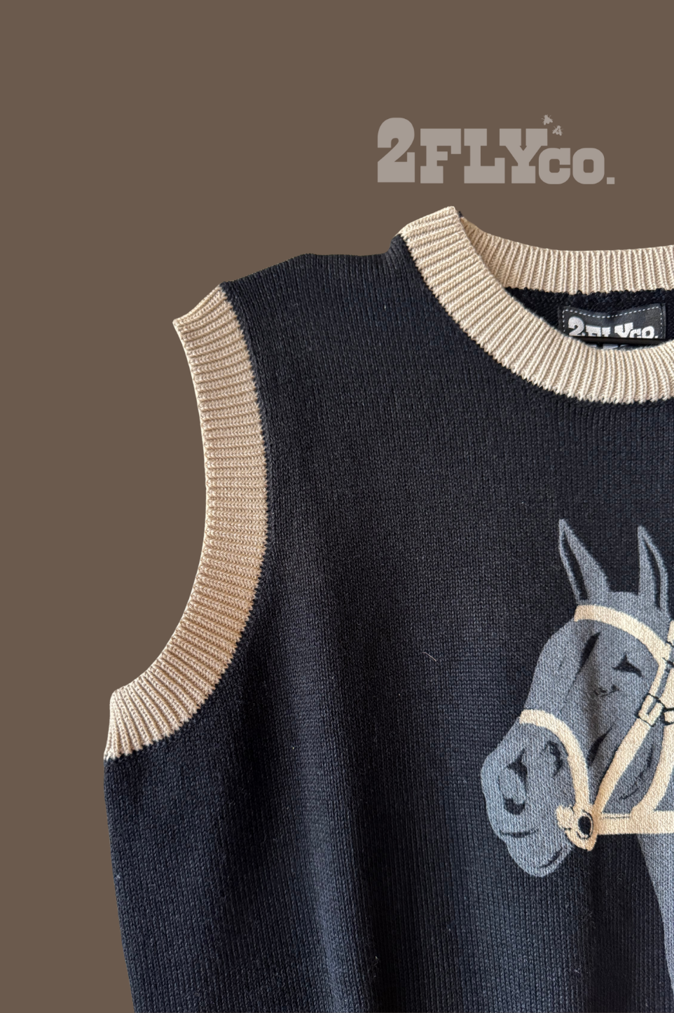 Sweater Vest- Retro Ranch