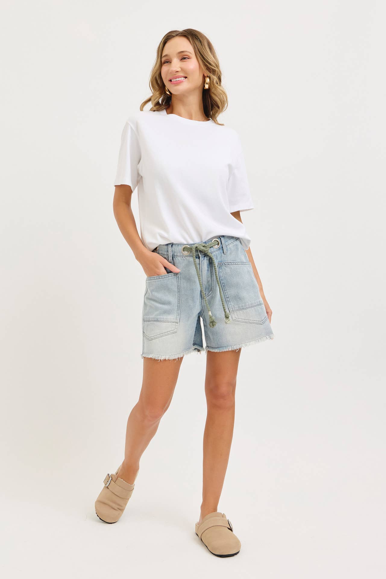 Shorts- Barrel Denim