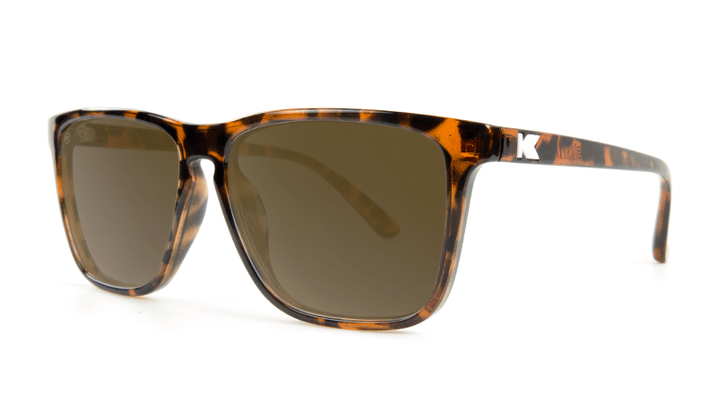 Sunglasses - Fast Lanes - Glossy Tortoise Shell / Amber