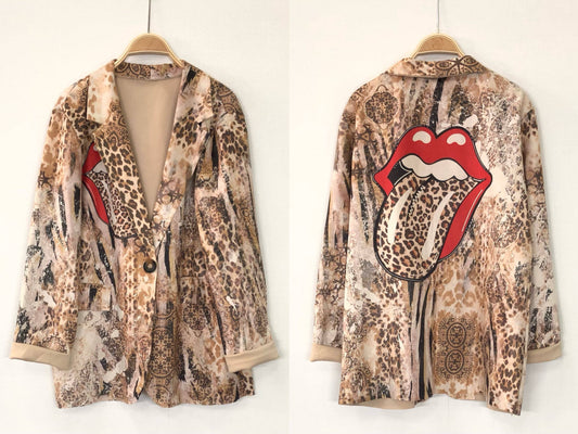 MULTICOLOR PRINTED JACKET