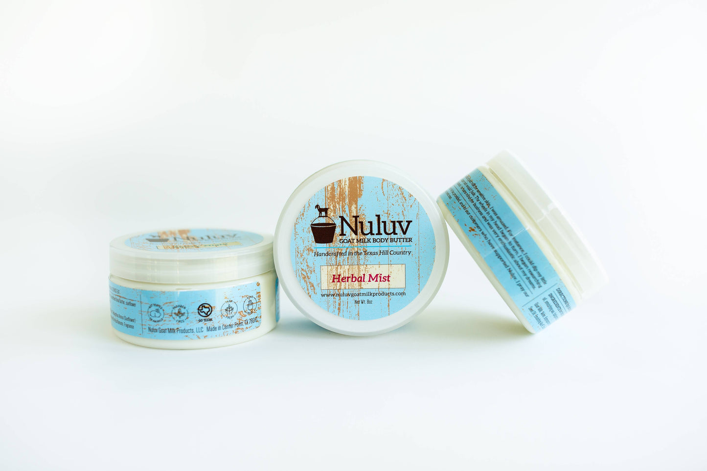 Nuluv Goat Milk Body Butter 8-oz. Jar