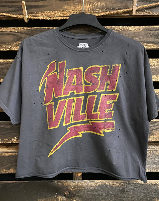 Cropped T-Shirt - Nashville