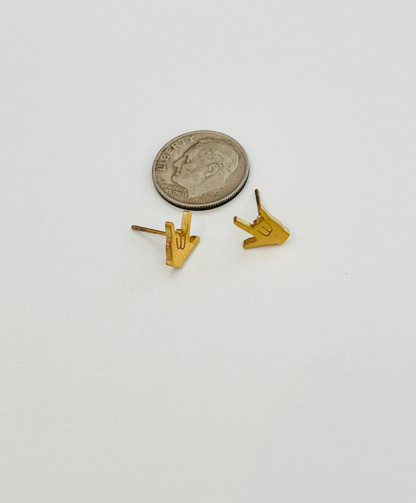 Earrings-  Hook 'em Horns