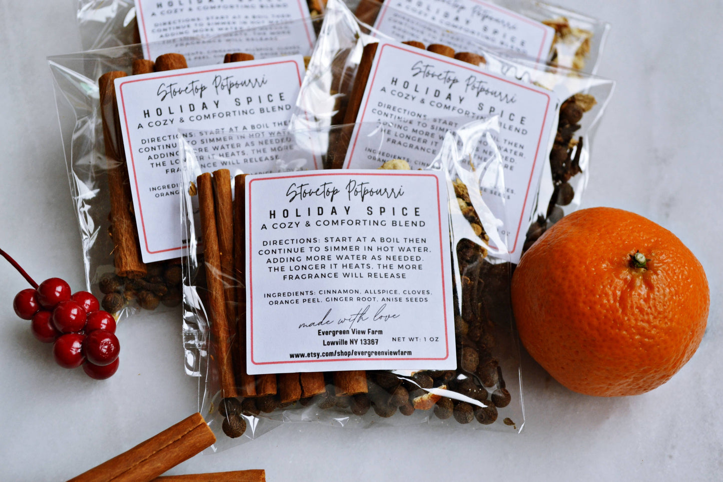 Simmer Pot- Holiday Spice