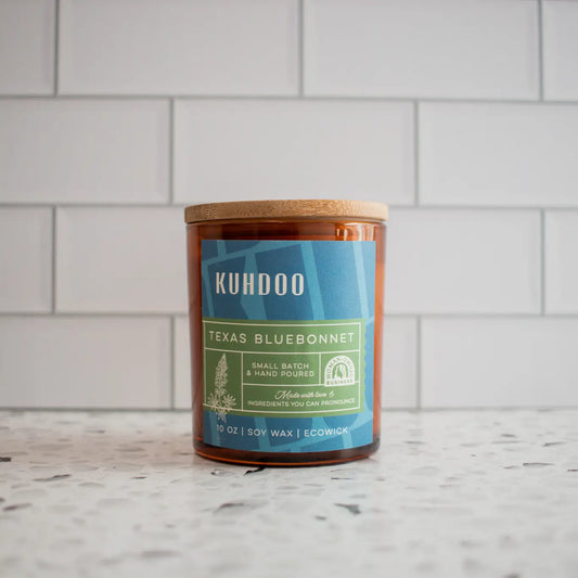 Candle- Texas Bluebonnet