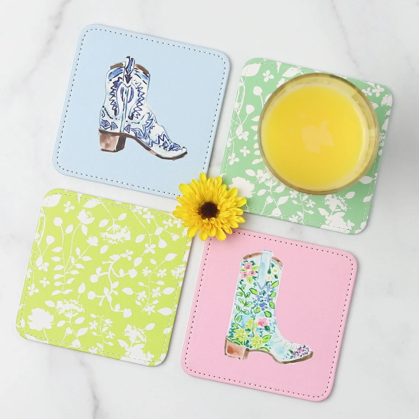 Coasters- Rodeo (Set of 4)