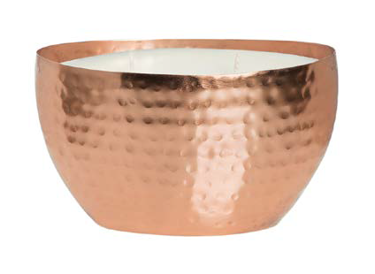 Candle - Holiday Spiced Hot Toddy Candle Copper OVAL Bowl 18oz