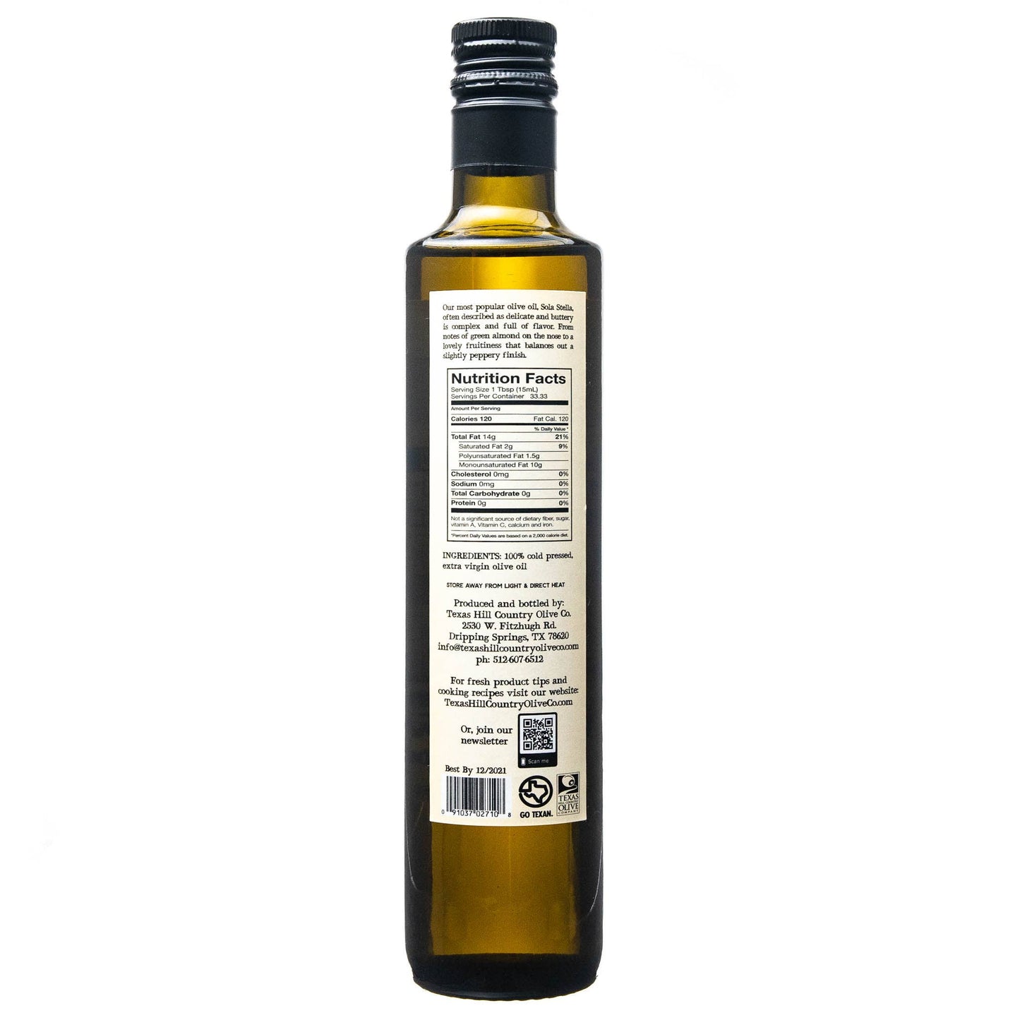 Olive Oil -Sola Stella Extra Virgin - 500ml