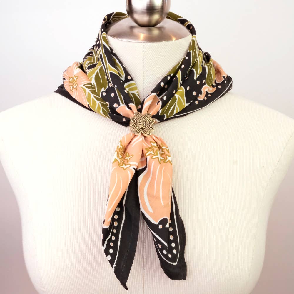 Brass Bandana Slide Ring- Amy