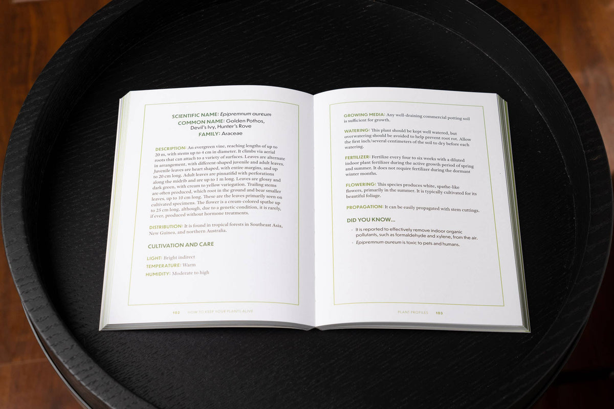 Book - How to Keep Your Plants Alive