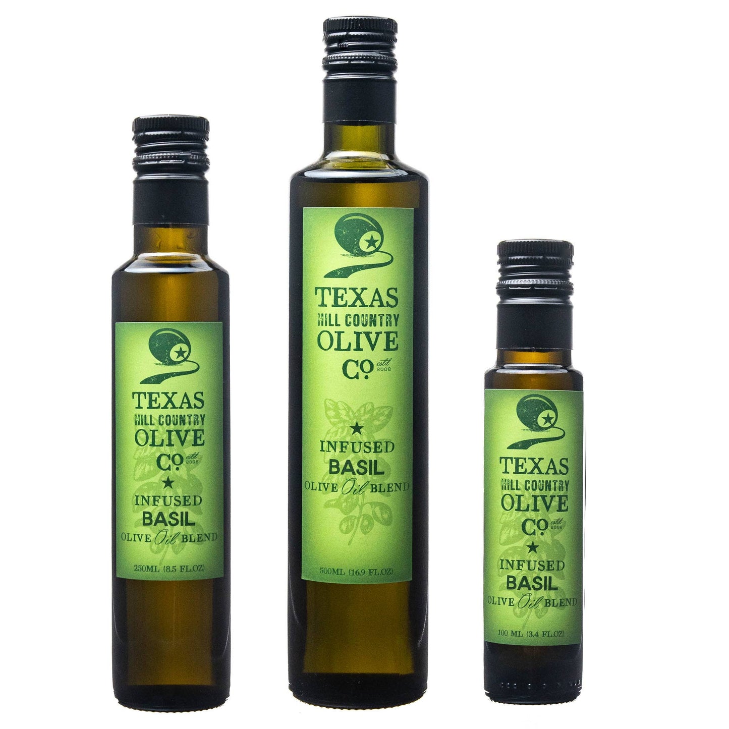 Olive Oil- Basil Infused - 250ml