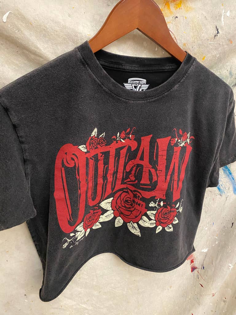 Cropped T-Shirt - Outlaw Relaxed