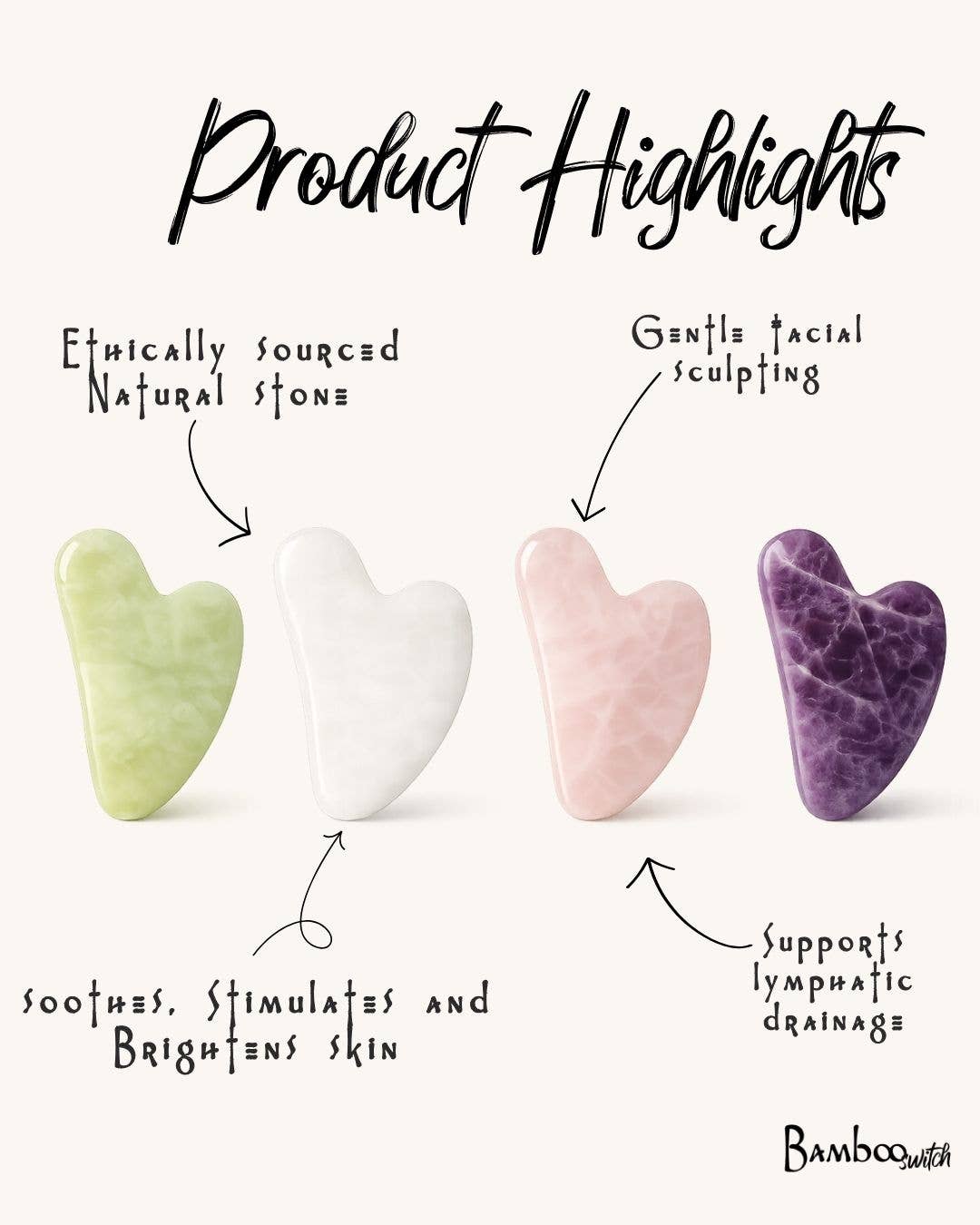 Gua Sha Stone- Facial Stone
