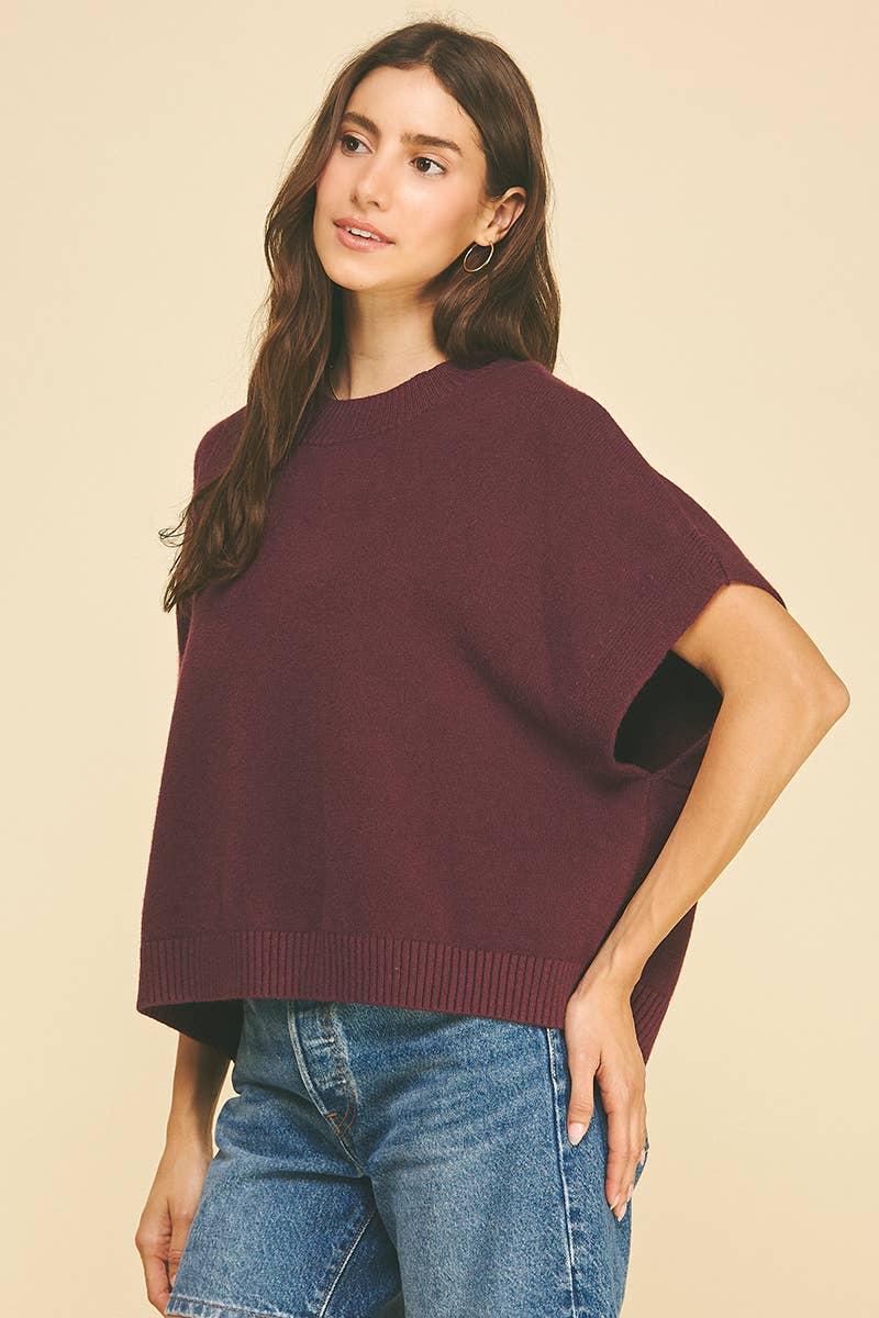 Sweater- Dropped Shoulder
