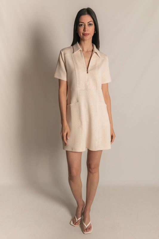 Dress -Butter Modal Quarter Zip