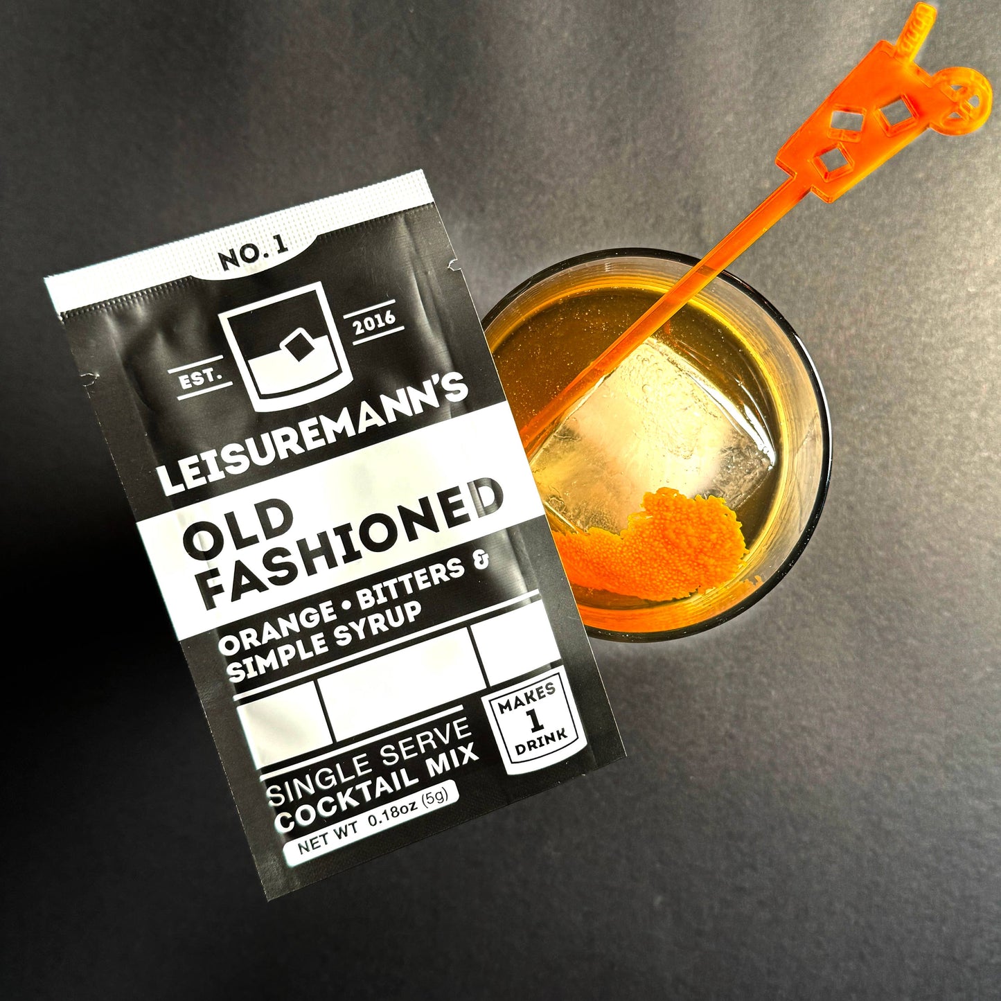 Cocktail Mixer - Old Fashioned Single Serve