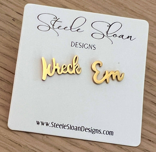 Earrings - Wreck Em