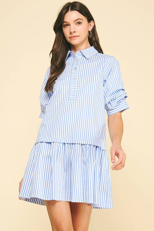 Dress- Striped Mini