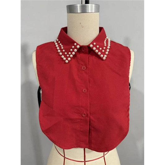 Collar - Diamond Studded Detachable Shirt
