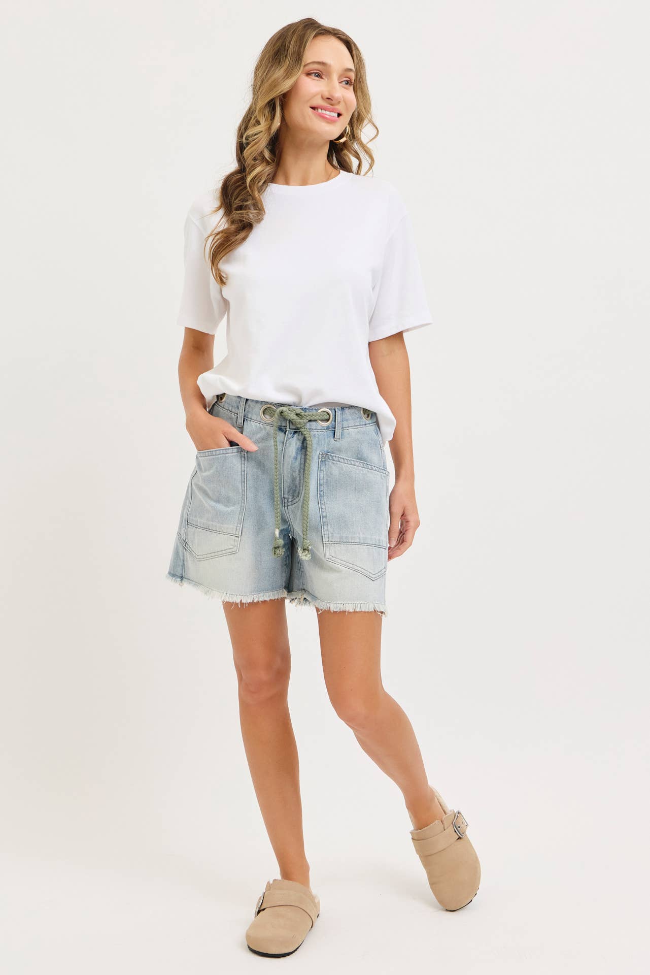 Shorts- Barrel Denim