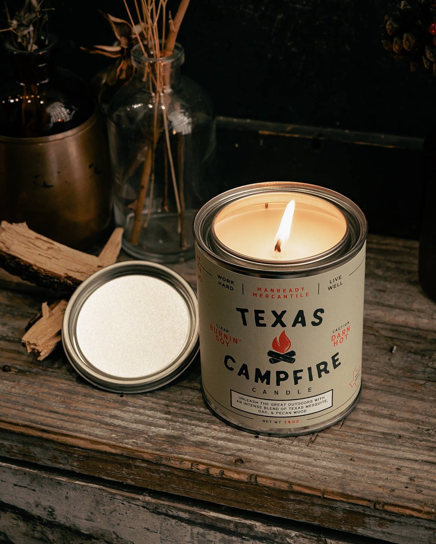 Candle - Texas Campfire