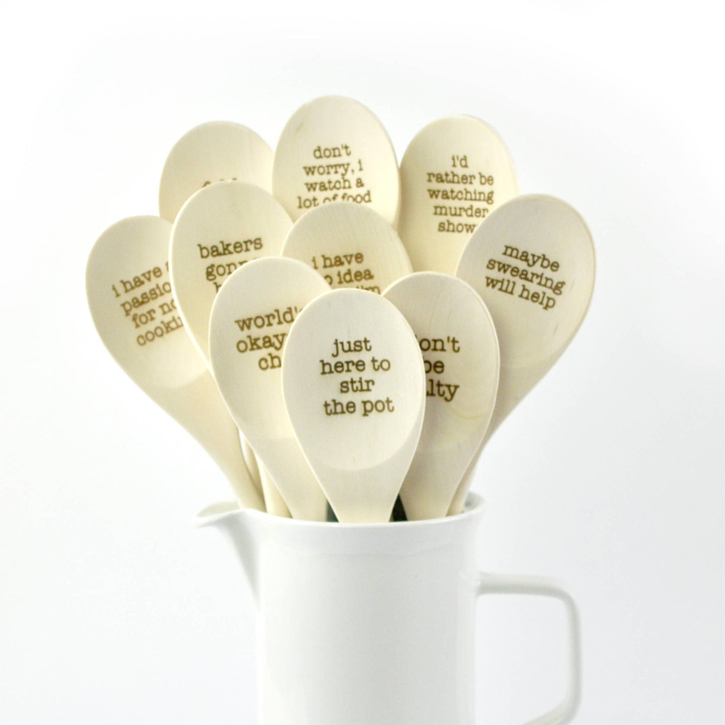 Wooden Spoons- Funny Phrases