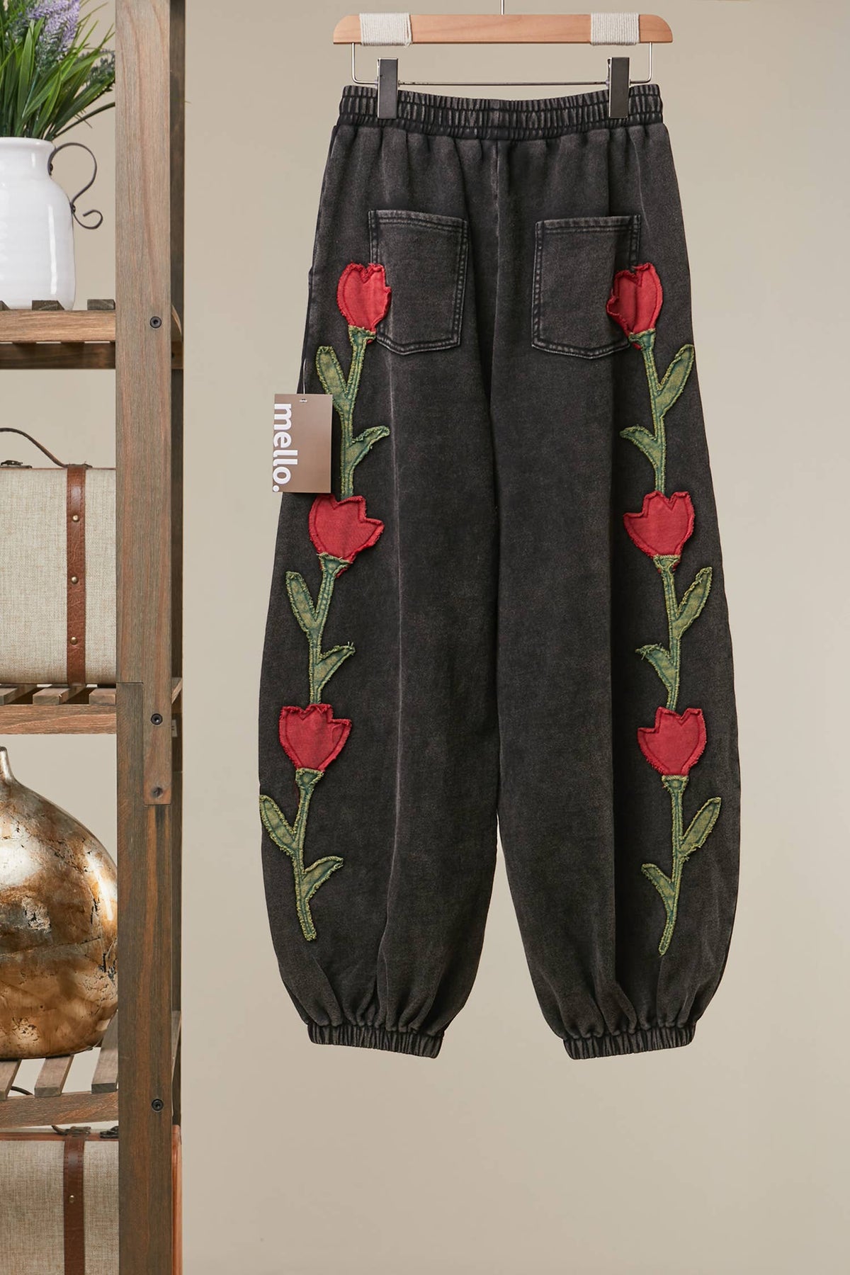 Pants - Heart Vine Graphic Jogger