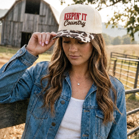 Trucker Hat- Keeping It Country