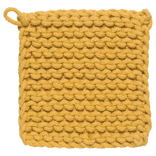 Potholder- Ochre Knit