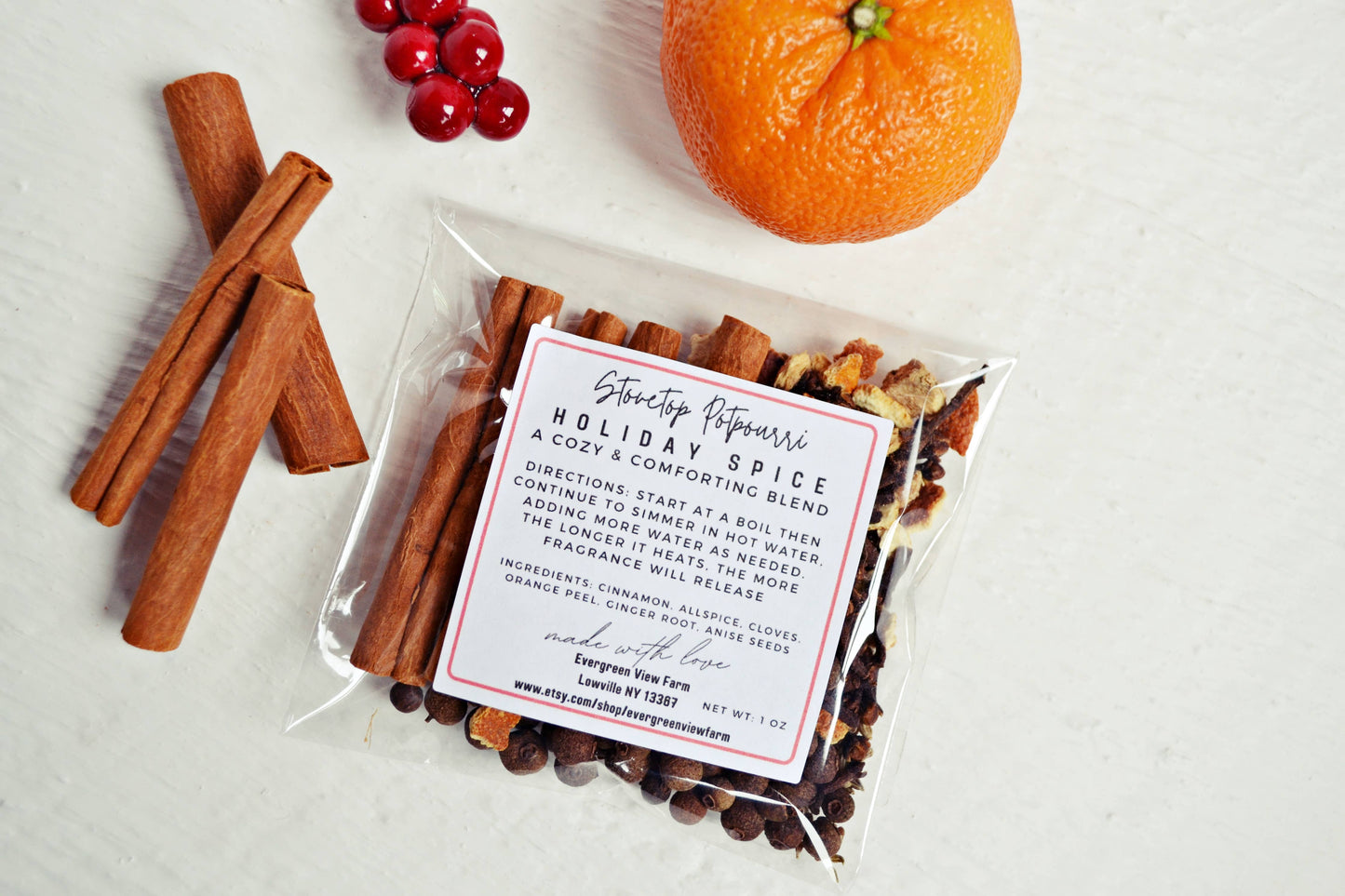 Simmer Pot- Holiday Spice