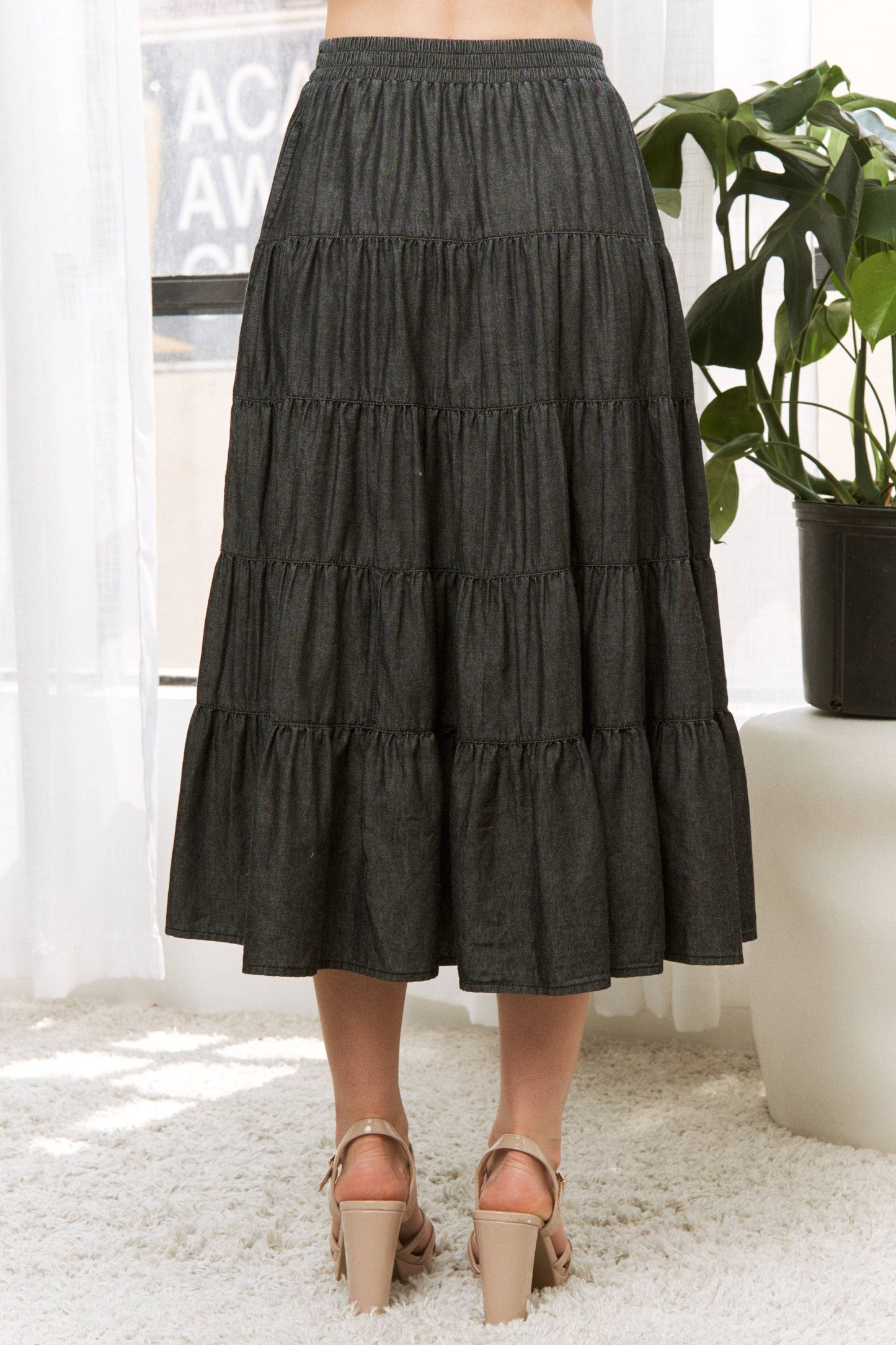 Skirt- Full Swing Denim