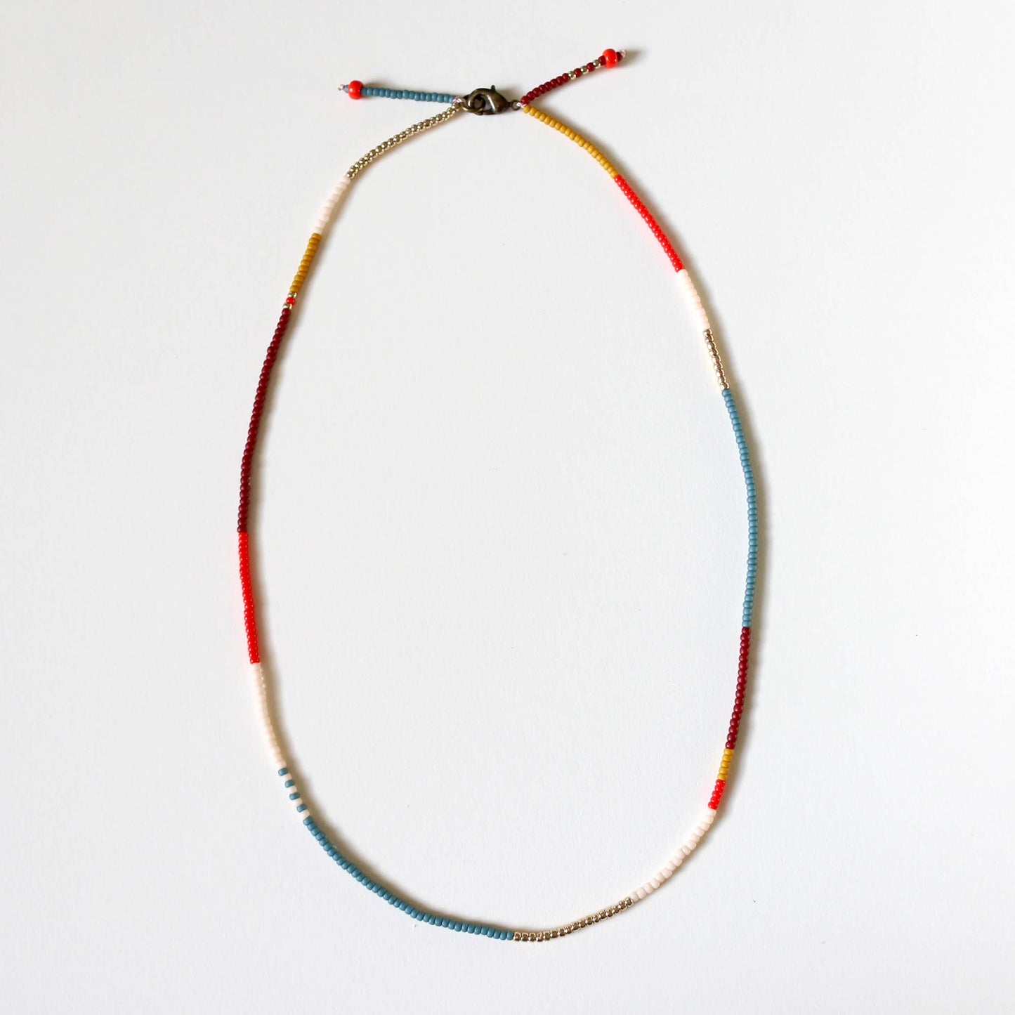 Color Block 18" Necklace
