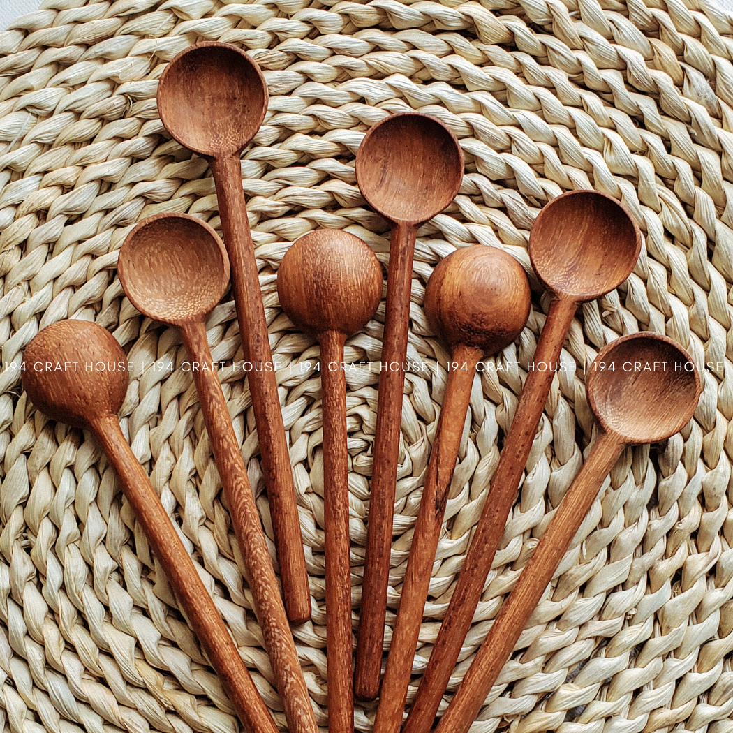 Spoons - Hand-Carved Wooden Coffee/Tea