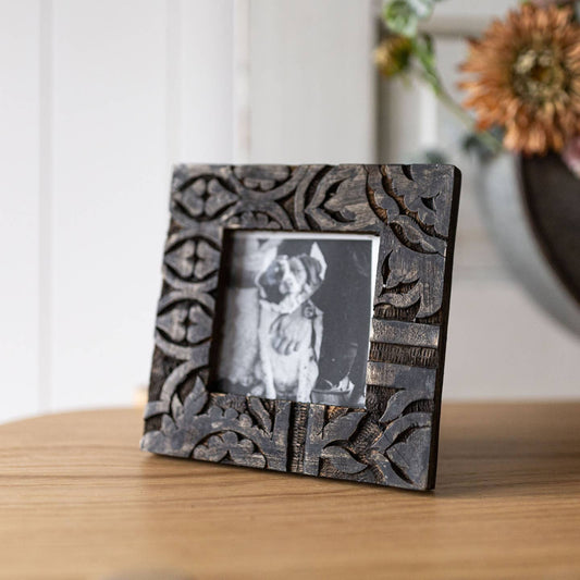 Carved Wood Pic Frame