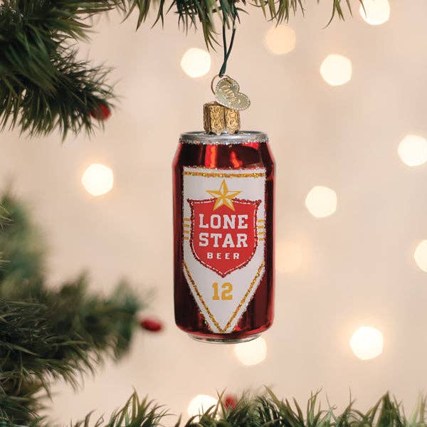 Ornament - Lone Star Beer Can