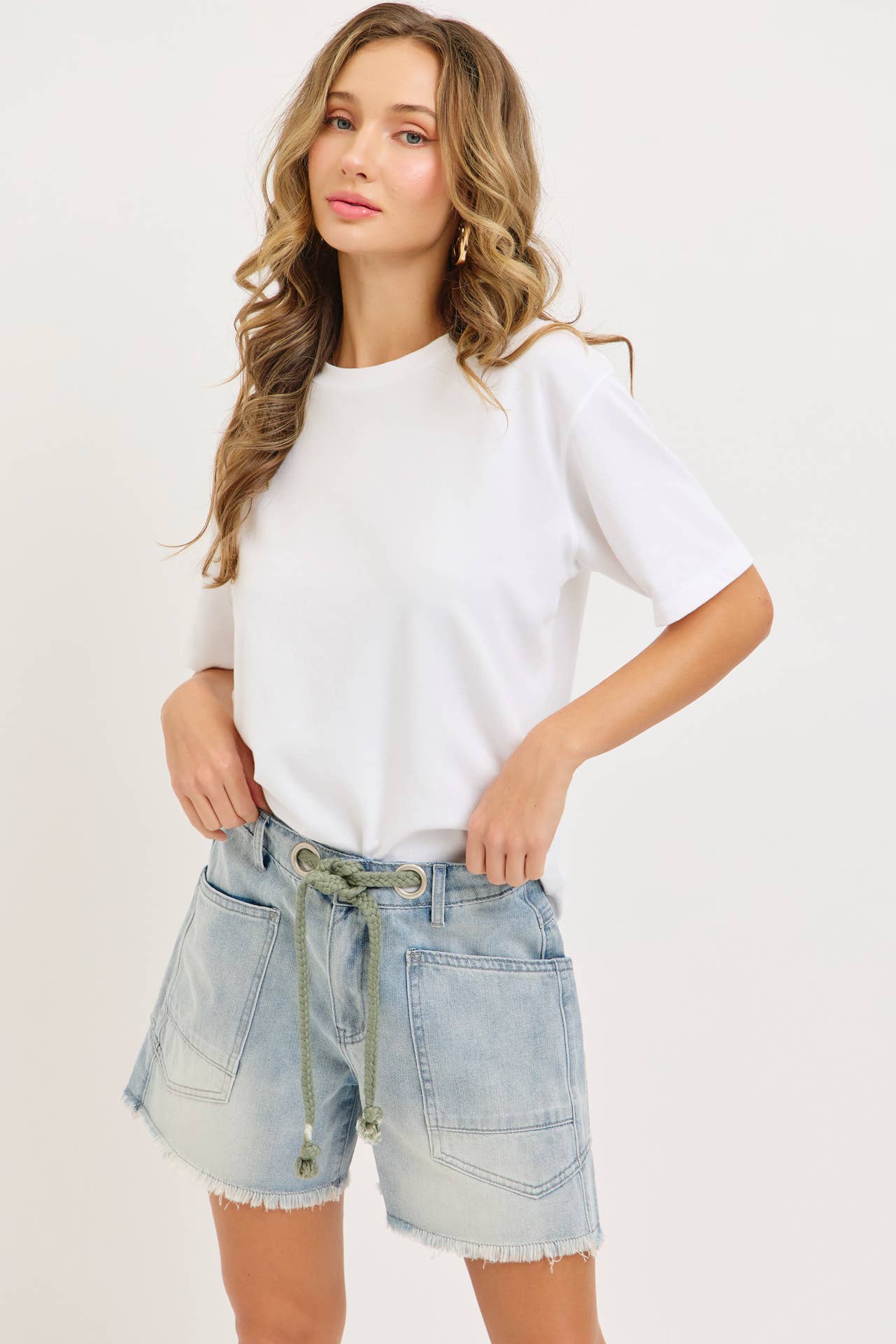 Shorts- Barrel Denim