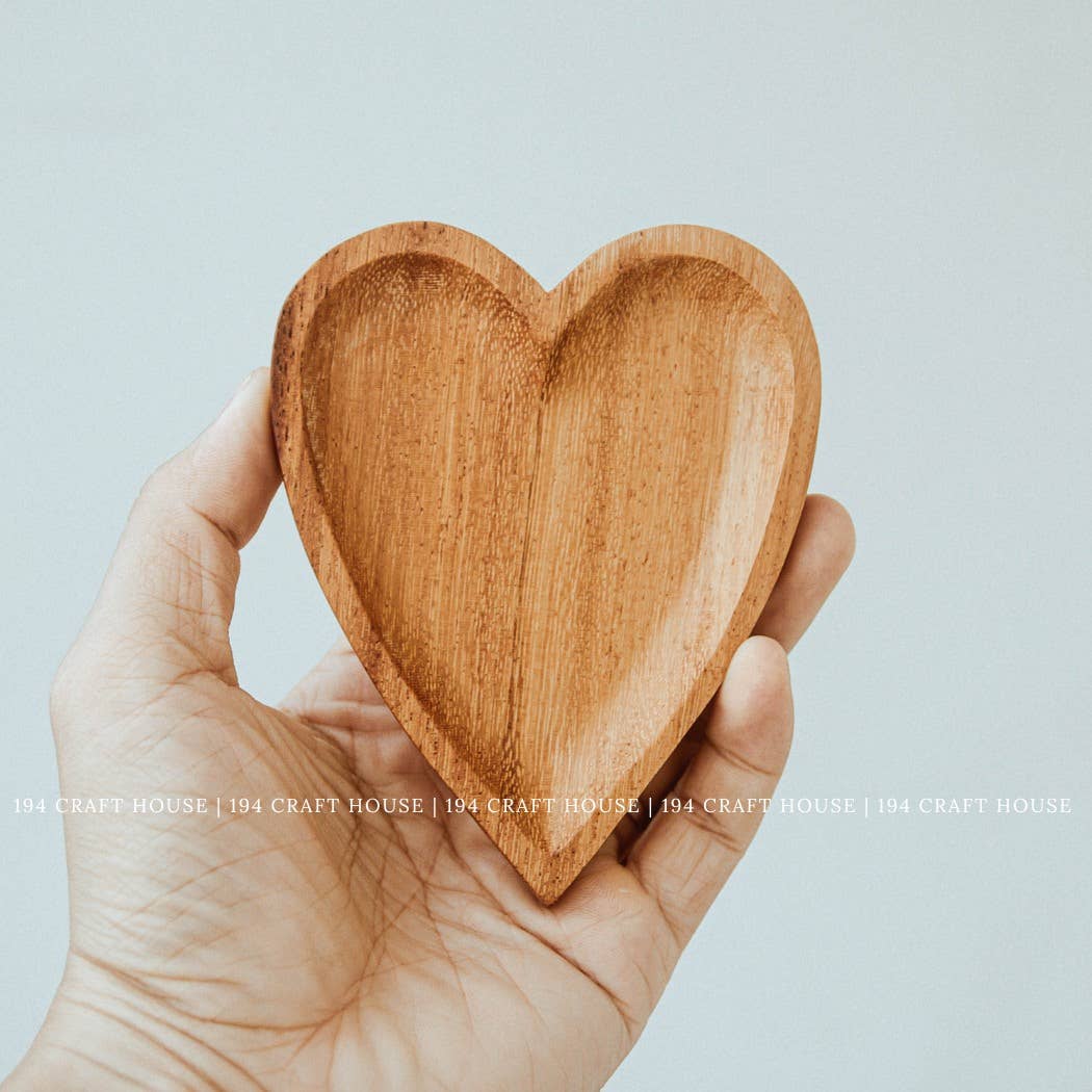 Tray - Wooden Heart