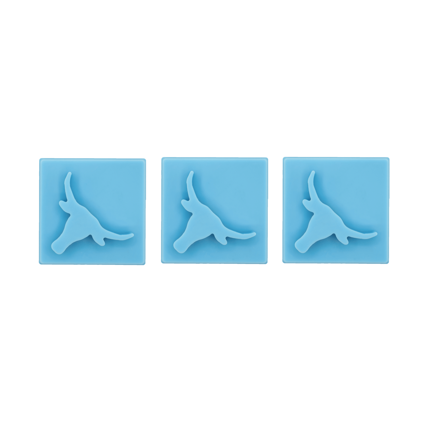 Ice Tray - Longhorn Inserts - 3 Pack