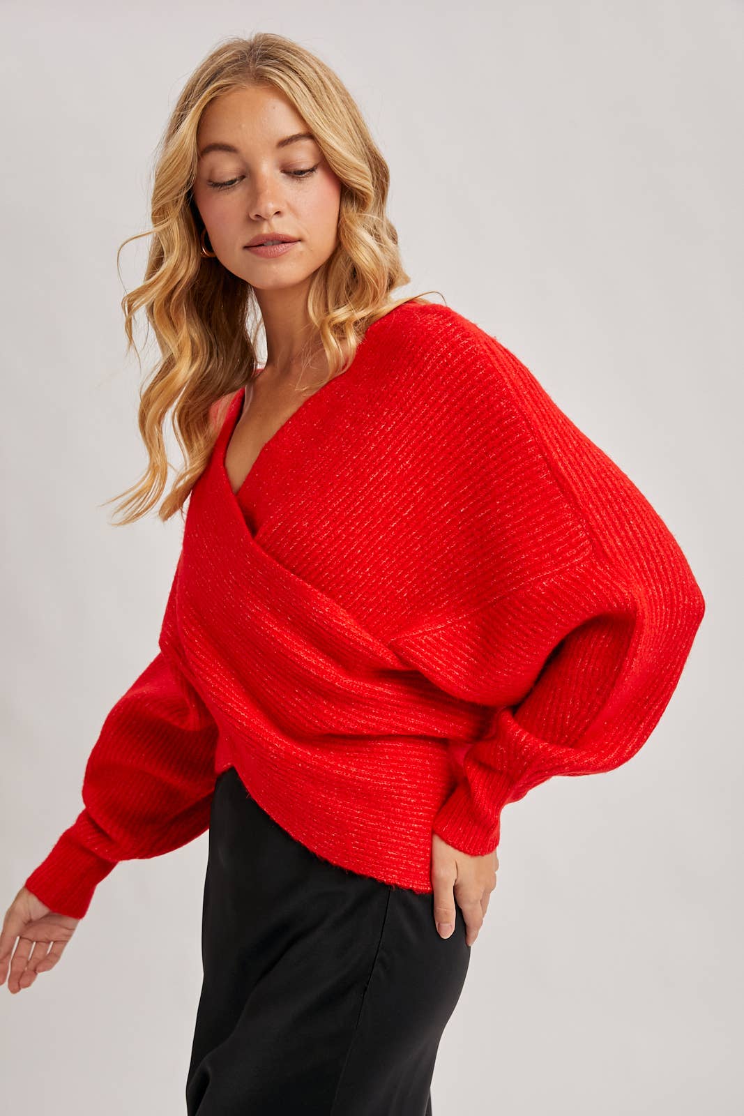 Sweater - Wrap Crossover