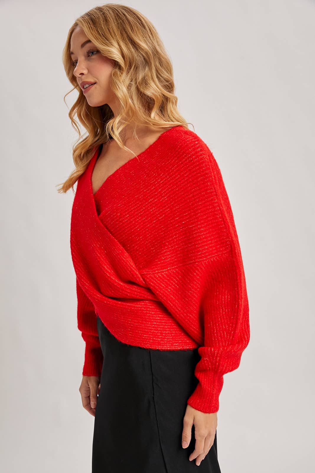 Sweater - Wrap Crossover