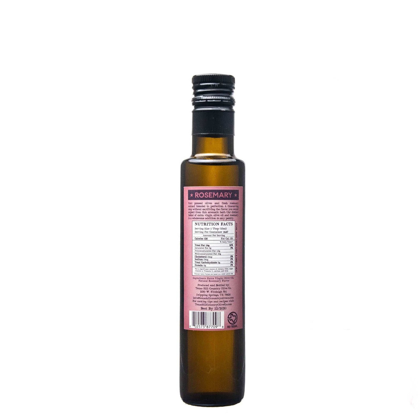 Olive Oil - Rosemary Infused  - 250ml