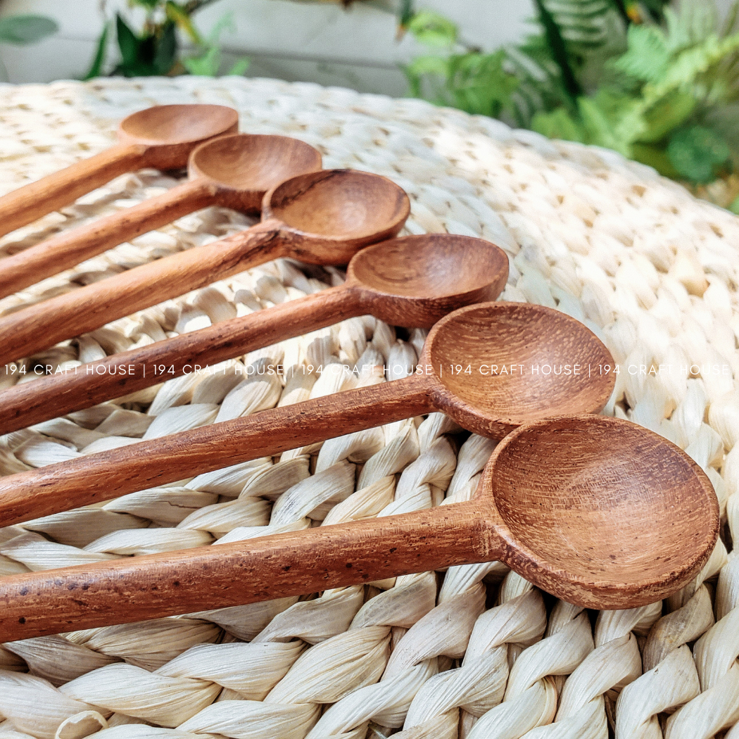 Spoons - Hand-Carved Wooden Coffee/Tea