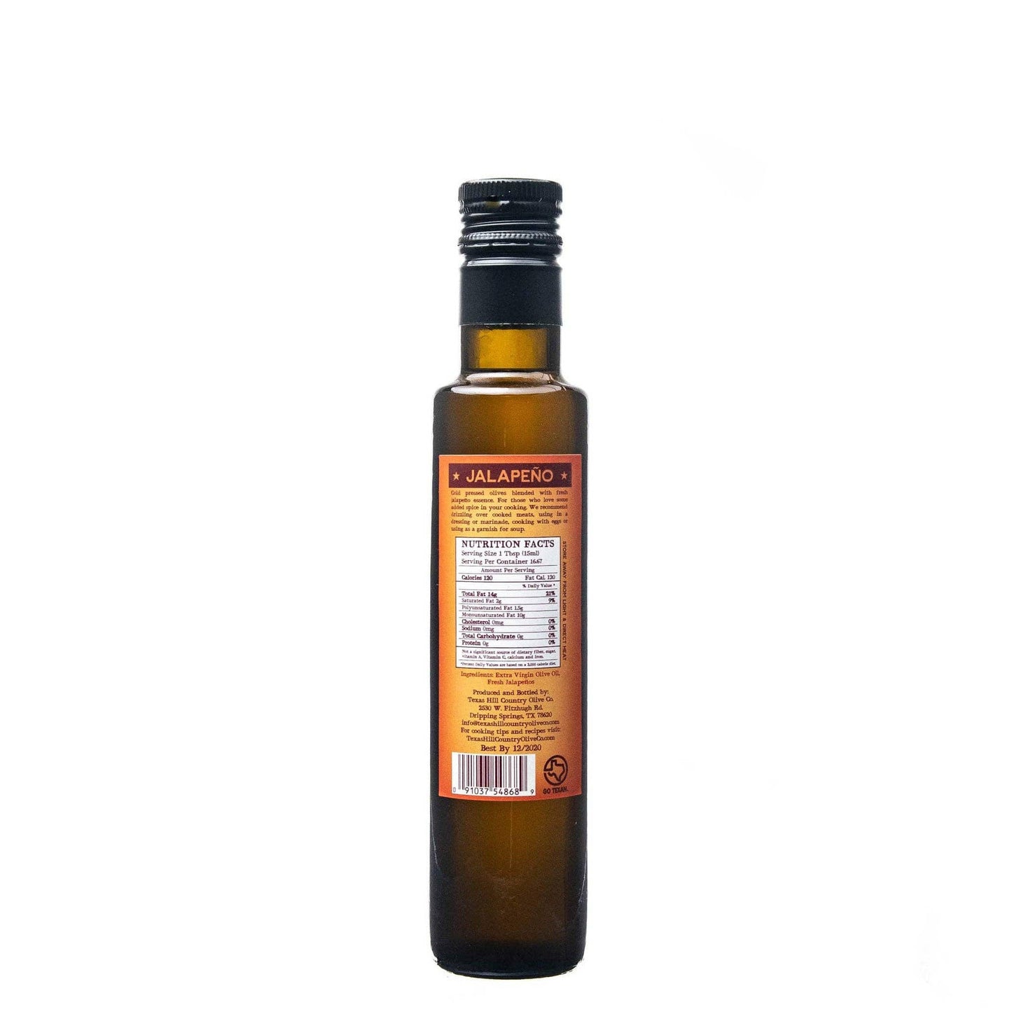 Olive Oil- Jalapeno Infused - 250ml